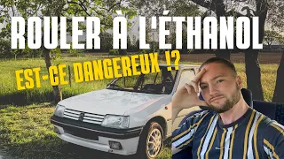 Peut-on mettre de l'ÉTHANOL dans sa voiture ? Je fais le TEST !