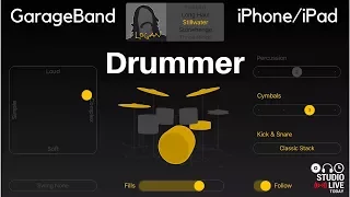 Drummer - GarageBand iOS - Recording a Drum Track (iPhone/iPad) - Complete-a-Song - Episode 9