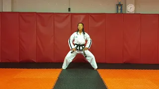 ITF TAEKWON-DO - White belt lesson 1