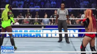 WWE 2K24 SMACKDOWN NAOMI CHOSE TO FACE BECKY LYNCH AT WM FOR THE WOMEN'S CHAMPIONSHIP