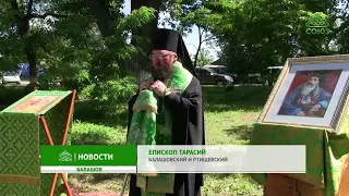 Епископ Балашовский и Ртищевский Тарасий совершил Божественную литургию и панихиду