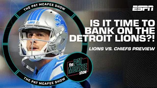 Time to bank on the Lions to beat the Chiefs if Kelce & Jones are missing?! 👀 | The Pat McAfee Show