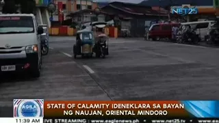 State of calamity idineklara na sa bayan ng Naujan, Oriental Mindoro