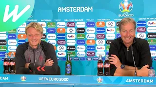 Hjulmand: "The love and support gave us wings" | Wales 0-4 Denmark | Last 16 | EURO 2020