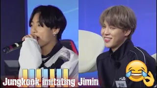 Jungkook Imitating Jimin