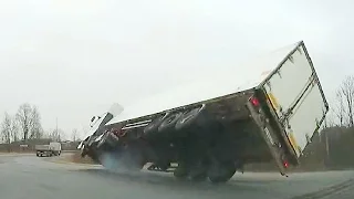 Аварии грузовиков Апрель 2016