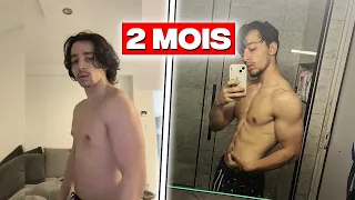 MA TRANSFORMATION PHYSIQUE (-15kg en 2 MOIS)