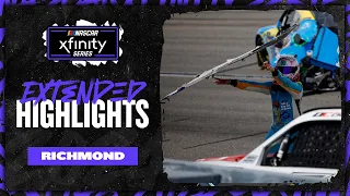 Bumper thrown in Xfinity Series race at Richmond | Extended Highlights