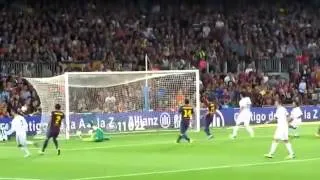 Cristiano Ronaldo calma goal in Camp Nou through a personal camera