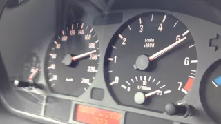 BMW 325i E46 130-240 km/h