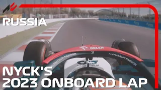 2023 Russian Grand Prix | Nyck De Vries' AT04 Onboard Lap | Assetto Corsa