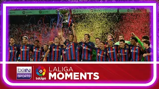 FULL trophy lift as Barcelona clinch 27th LaLiga title 🏆 | LaLiga 22/23 Moments