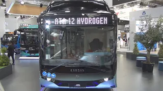Karsan e-ATA 12 Hydrogen Electric City Bus (2023) Exterior and Interior