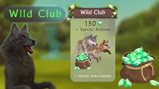 •Getting WildClub for my birthday present! 😭💚😱