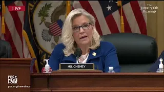 WATCH: Rep. Liz Cheney says Trump knew ‘his election fraud claims were false’