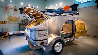 560 Raindrop Teardrop Trailer: Jerry's Happy Downsizing Story (Full Tour)