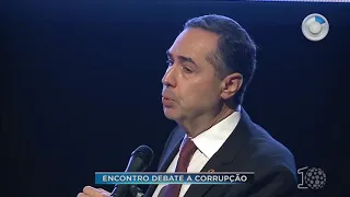 Luís Roberto Barroso participa de debate sobre o combate da corrupção - SBT Paraná (21/05/18)