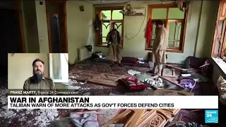 The Taliban warn of more attacks targeting Afghan government • FRANCE 24 English
