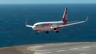 Windy Landings || Various Airlines & Aircrafts || Madeira