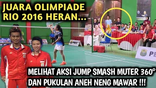 DI TONTON SAMA OWI BUTET‼️NENG MAWAR TAMPIL ON FIRE| EXHIBITION MATCH TURNAMEN BRIMOB KALTIM CUP