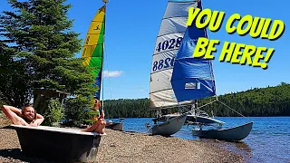 Don't miss this Hobie Cat camping destination!