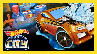 CLEANUP at the MEGA CAR WASH | New News | @HotWheels