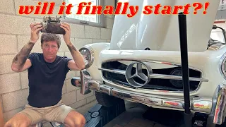 Mercedes 190SL Restoration (Part 3) | Carbs, Brakes & Ignition | Classic Obsession | Episode 44