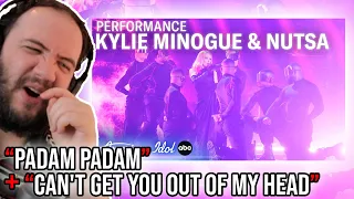 Kylie Minogue & NUTSA Padam Padam + Can't Get You Out of My Head  American Idol 2023 | PAUL REACTS