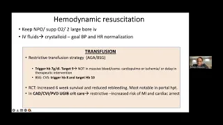 G-ECHO Fellows Presentation: Approach to lower GI bleeding