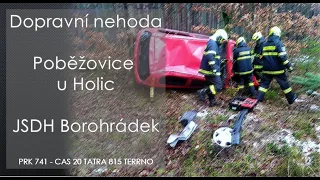 Hasiči Borohrádek 20.1. 2020 Dopravní nehoda // Poběžovice u Holic