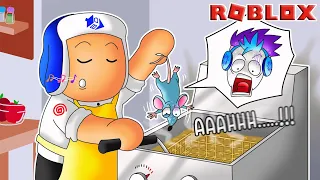 PRANK JADI TIKUS MALAH DI MASAK SAMA KOKI MOCIL BAR BAR DI JADIIN KRISPI DI ROBLOX!!!