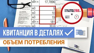 Сколько потрачено воды, света, ГВС? Объемы потребления | Квитанция в деталях | ЕРЦ Екатеринбург