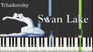 Swan Lake - Tchaikovsky  | Easy Piano Tutorial