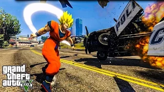 GOKU ZAPALIO GRAD - GTA V