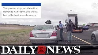 Officer shot during traffic stop in Cape Town