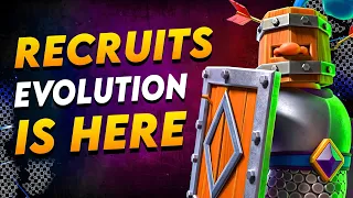 Royal Recruits *EVOLUTION* is Coming to Clash Royale