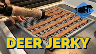 Ground Venison Jerky // Make Deer Jerky with Jerky Gun, Dehydrator, & Hi Mountain Seasoning Kit