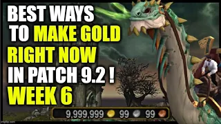 Patch 9.2: WEEK 6 - Best ways to make GOLD NOW | Make MILLIONS! WoW Shadowlands Gold Farming