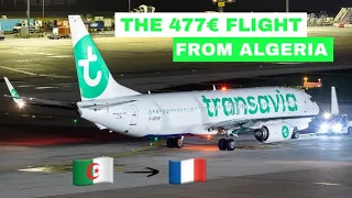 TRANSAVIA Boeing 737-800 🇩🇿 Algiers to Paris 🇫🇷 [FULL FLIGHT REPORT]