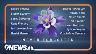 Remembering the lives lost at Columbine High School on April 20, 1999