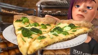 Broccoli Pizza Scene - INSIDE OUT (2015) Movie Clip