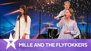 Mille and The Flyfokkers | Danmark har talent 2019 | Audition 5