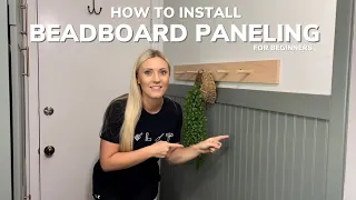 How to Install Beadboard Paneling for Beginners