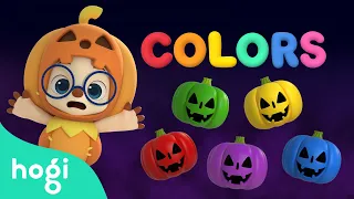 Boo! Learn Colors with Halloween Pumpkin | Halloween Songs | Nursery Rhymes | Hogi Kids Songs