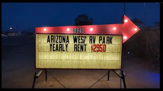 Cheap RV park in Yuma Arizona