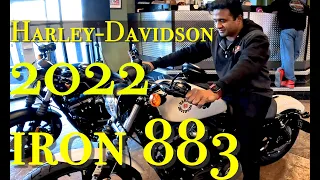 2022 Harley Davidson IRON 883 First Look!
