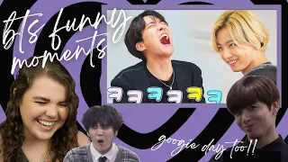 BTS: Funny Moments Compilation Reaction | 11 minutes of me giggling but what's new