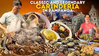 Mga kainan sa PAMPANGA na nag seserve ng mahigit 20 PUTAHE araw-araw! BEST kapampangan CARINDERIA!