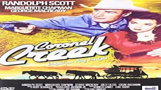 Aguas sangrientas - Coroner Creek   ★★☆ PELICULA WESTERN ☆ ★ ★    Randolph Scott, 1948