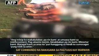 Nakaligtas na SAF commando mula sa 84th Seaborne, inilahad ang mga naganap sa Mamasapano clash